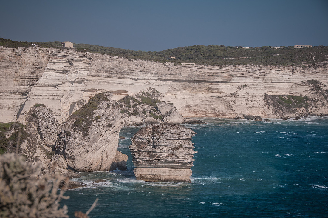 Meerblick aus Bonifacio